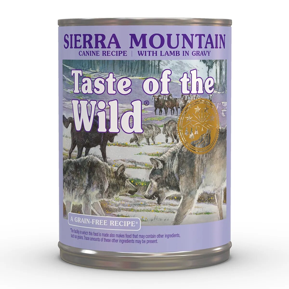 Taste Of The Wild Sierra Mountain Miel conservă hrană umedă fără cereale câini (în sos) 390g