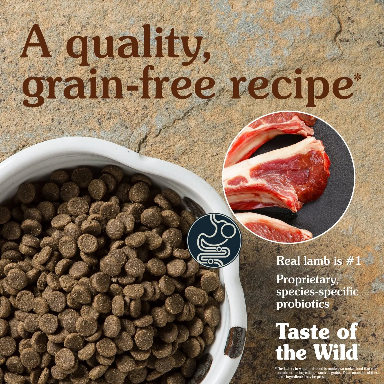 Taste Of The Wild Sierra Mountain Miel hrană uscată fără cereale câini 2kg