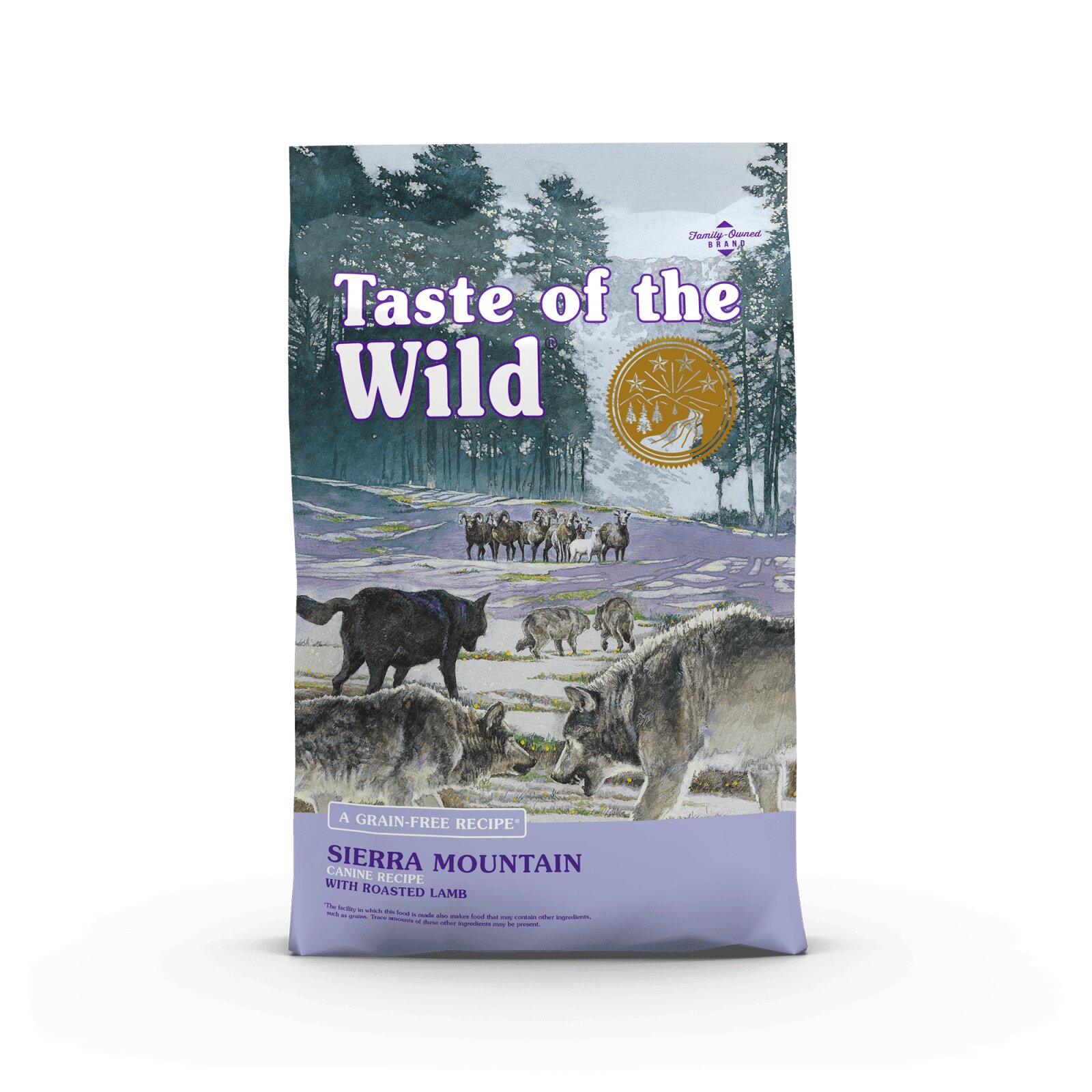 Taste Of The Wild Sierra Mountain Miel hrană uscată fără cereale câini 2kg