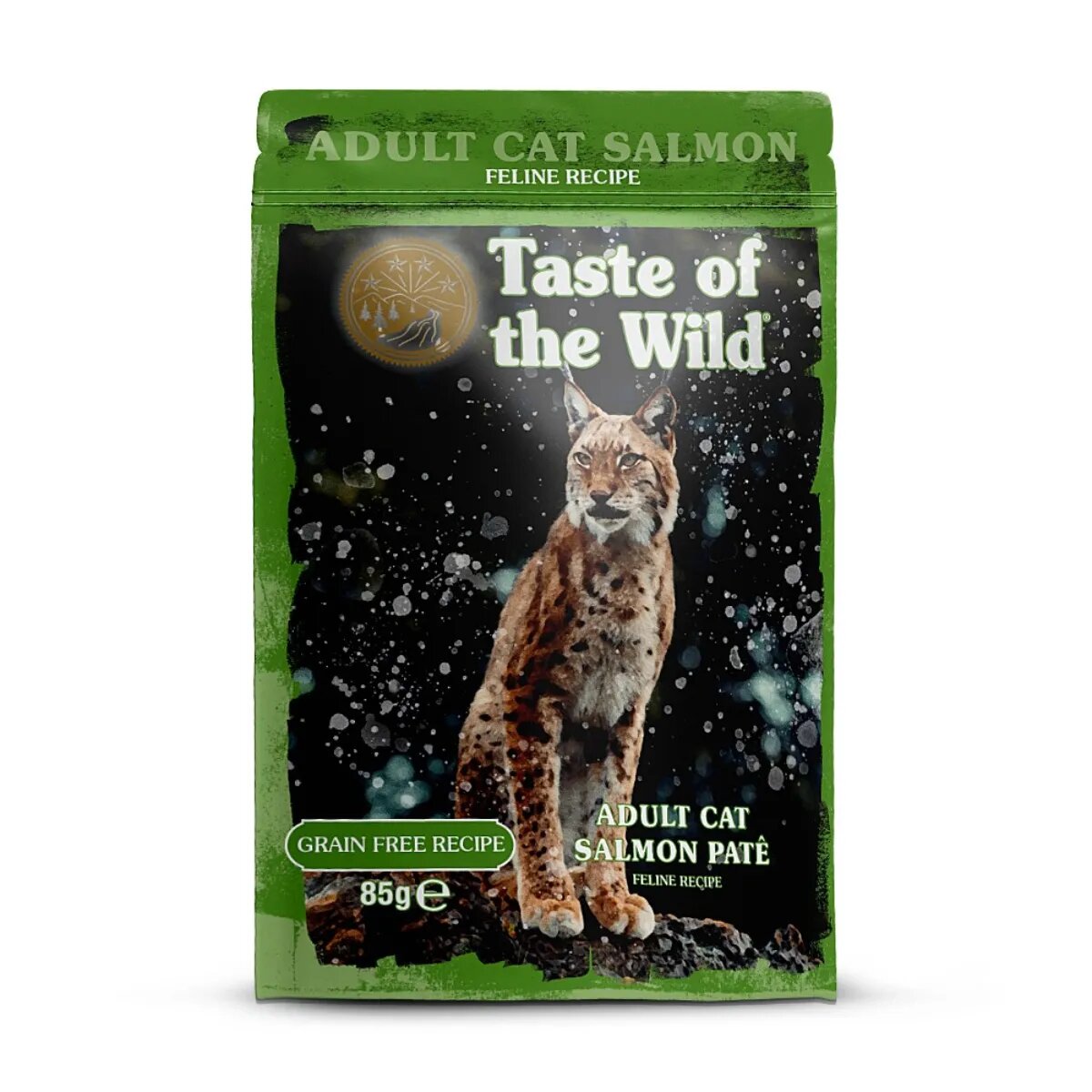 Taste Of The Wild Somon plic hrană umedă fără cereale pisici (pate) 85g