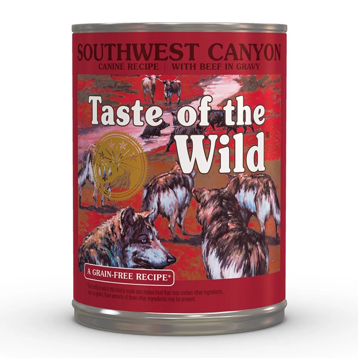 Taste Of The Wild Southwest Canyon Vită conservă hrană umedă fără cereale câini (în sos) 390g