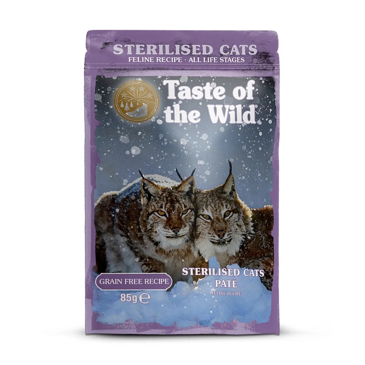 Taste Of The Wild Sterilised Pui plic hrană umedă fără cereale pisici sterilizate (pate) 85g