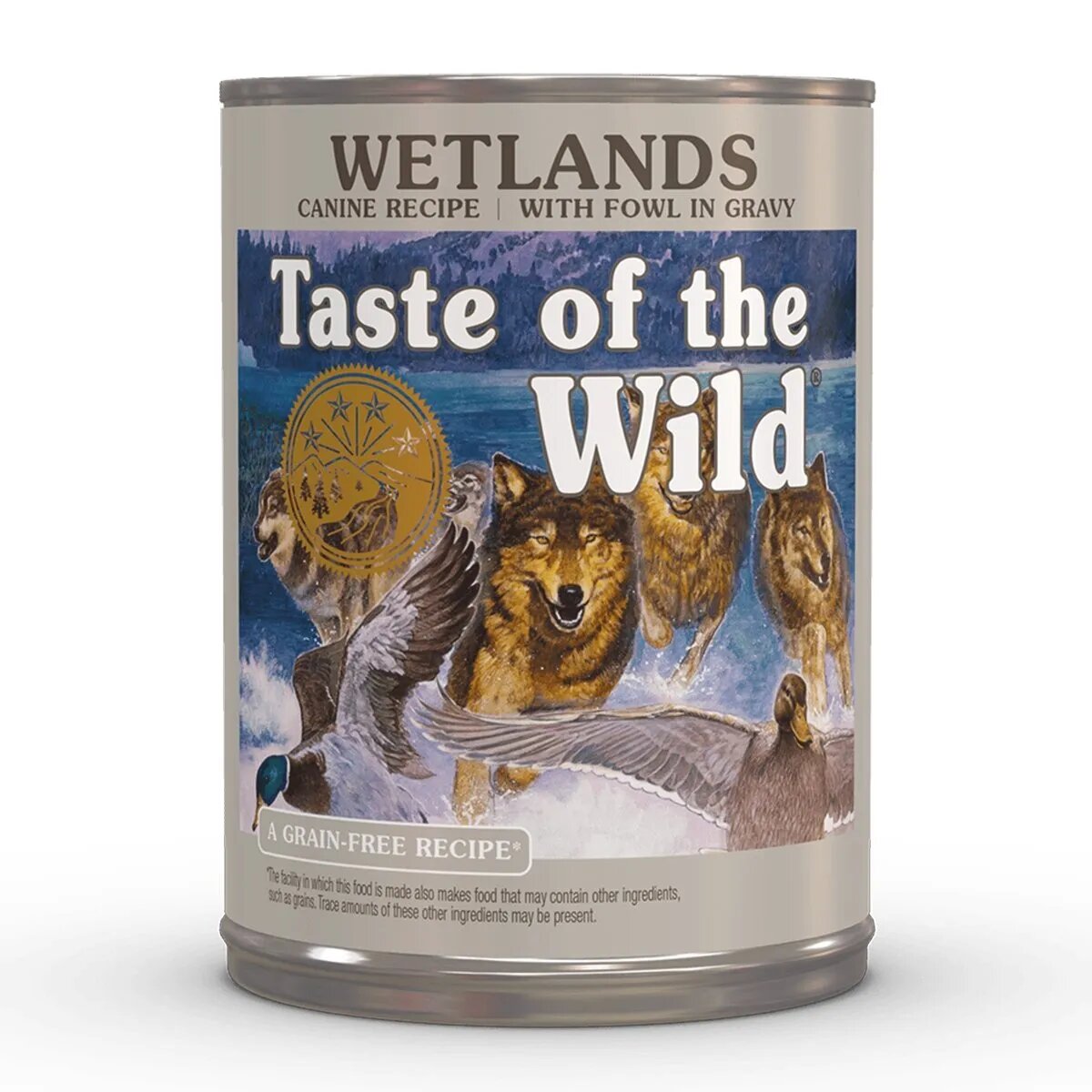 Taste Of The Wild Wetlands Rață conservă hrană umedă fără cereale câini (în sos) 390g
