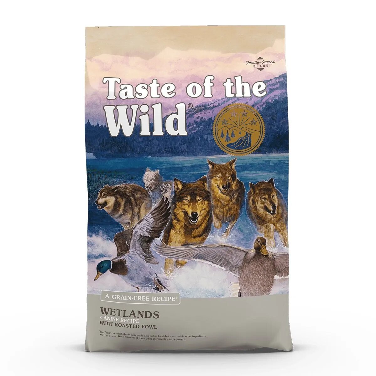 Taste Of The Wild Wetlands Rață hrană uscată fără cereale câini 12.2kg