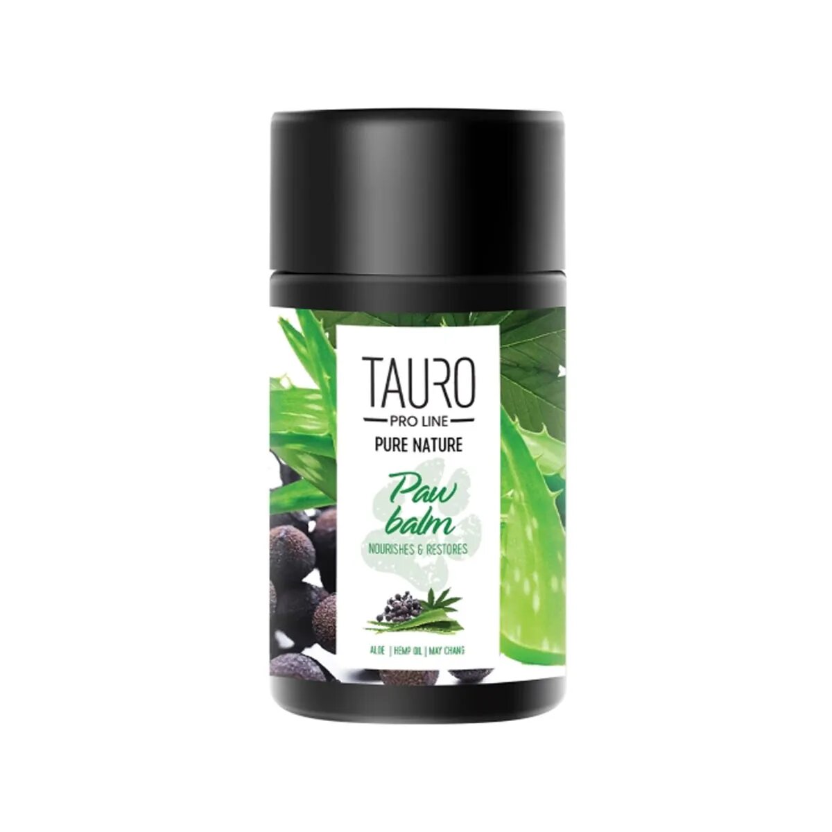 TAURO PRO LINE Pure Nature Paw Balm Nourishes & Restores Balsam pentru Lăbuțe Câini și Pisici 75ml