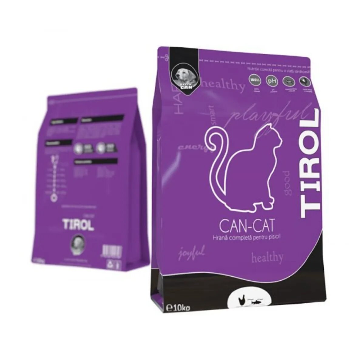TIROL Can-Cat Ficat hrană uscată pisici 10kg