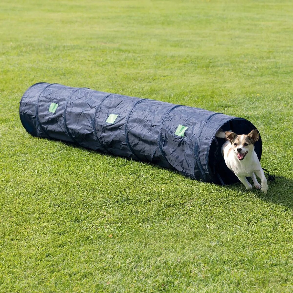 Trixie Agility Tunel jucărie obstacol câini 40cm x 2m multicolor