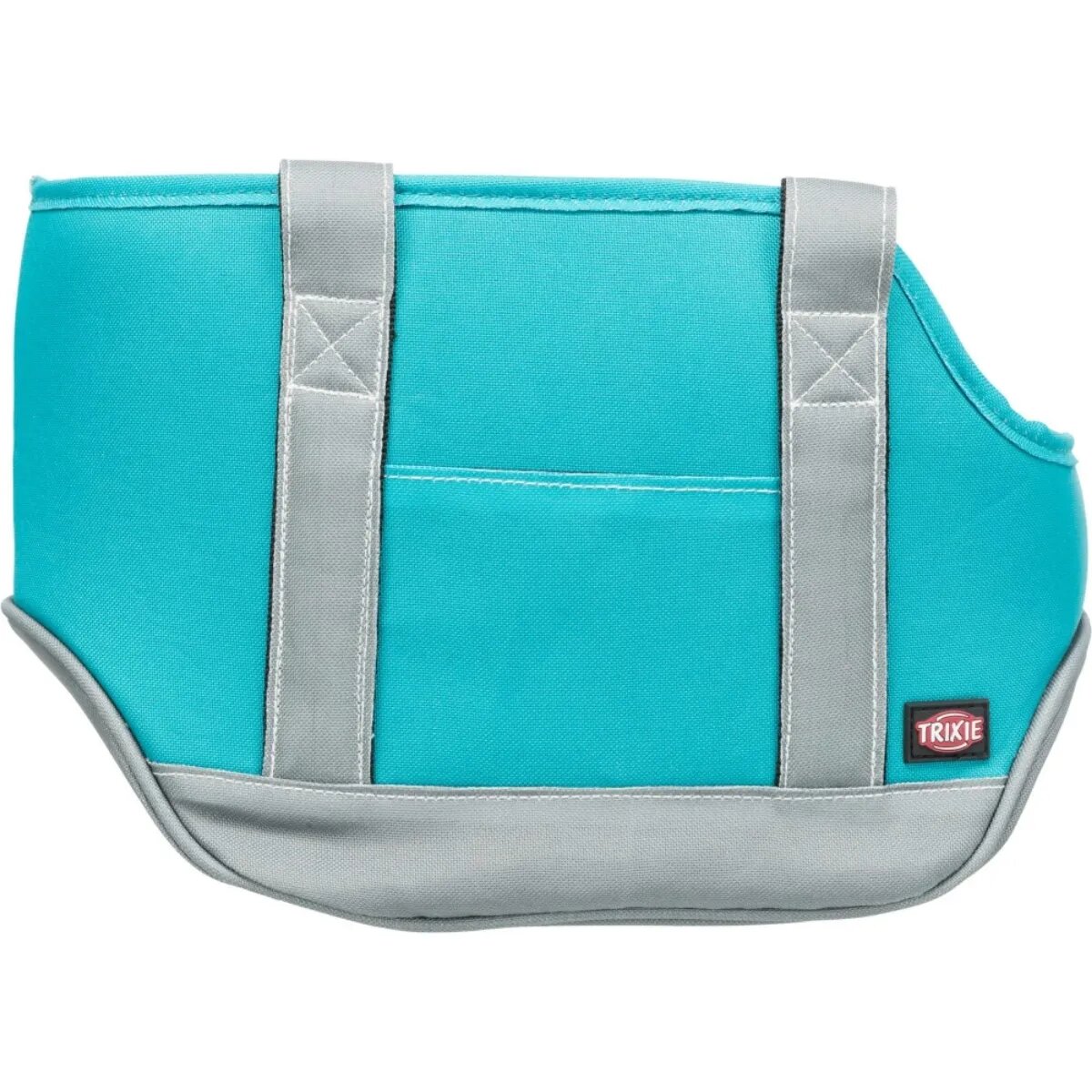 Trixie Alea geantă transport câini și pisici XS(max. 5kg) poliester deschidere superioară cu buzunare verde și gri 16 x 20 x 30 cm