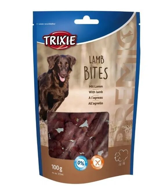 Trixie Bucati cu carne de miel 100g