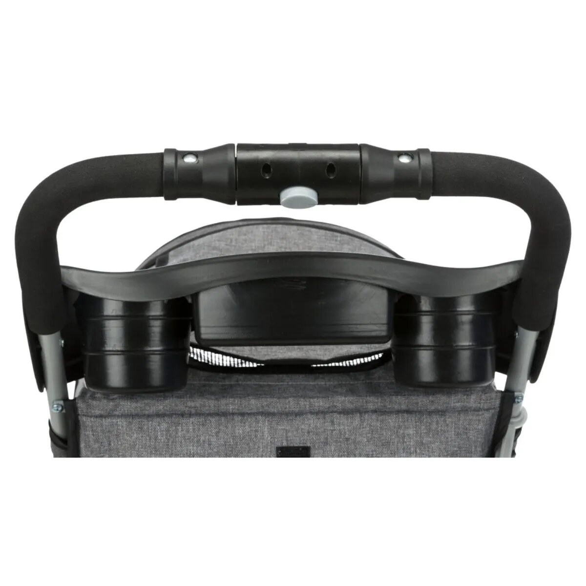 Trixie Bugggy stroller câini și pisici XS-M(max. 15kg) poliester deschidere frontală cu rotile cu buzunare verde și gri 47 x 100 x 80 cm