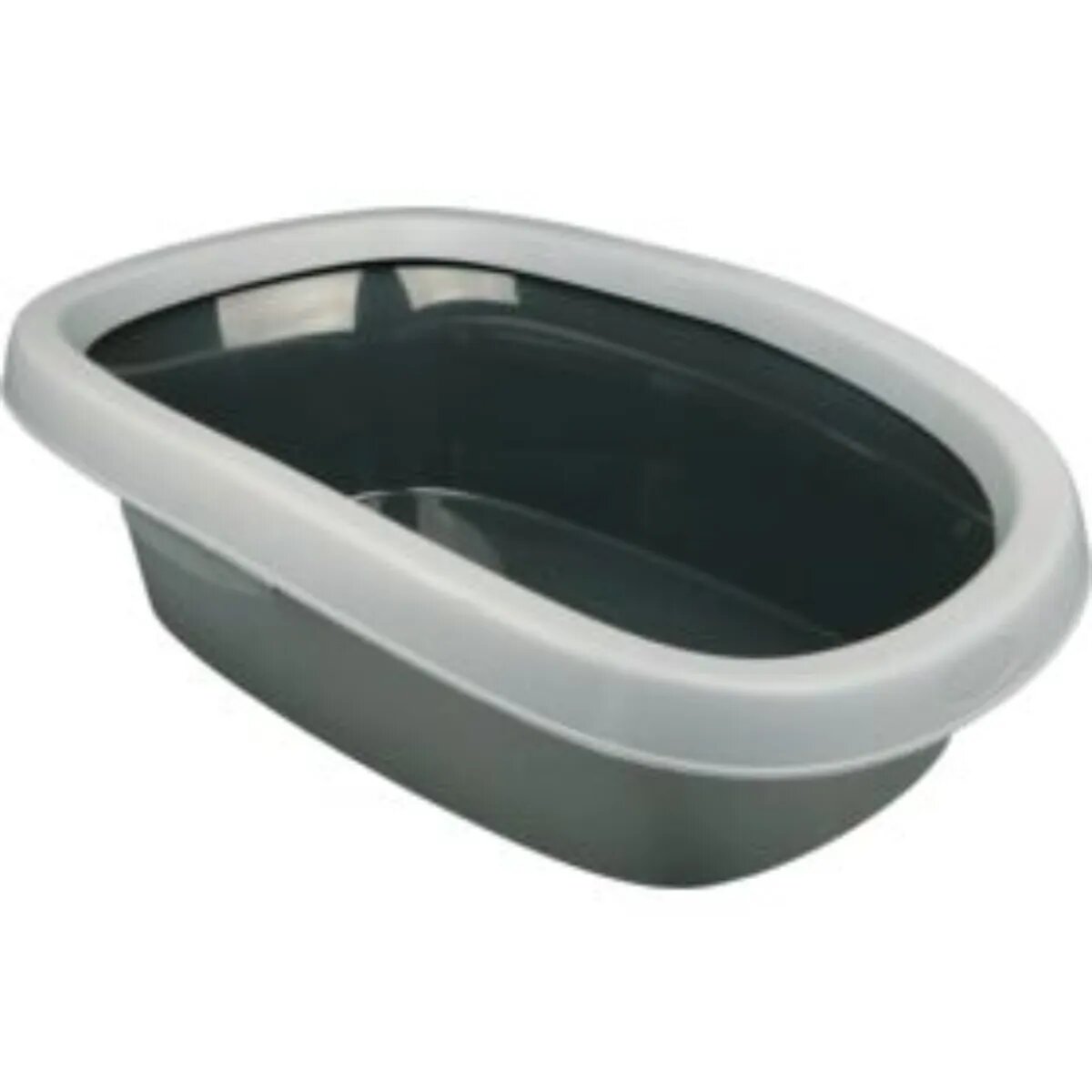 Trixie Carlo2 litieră pisici cu ramă gri 39x17x58 cm