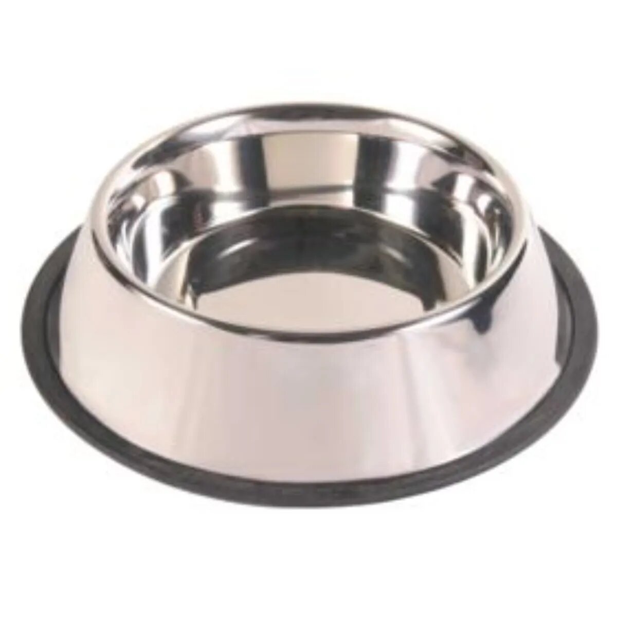 Trixie castron câini rotund antiderapant inox argintiu L-XL(2.8l ⌀32cm)