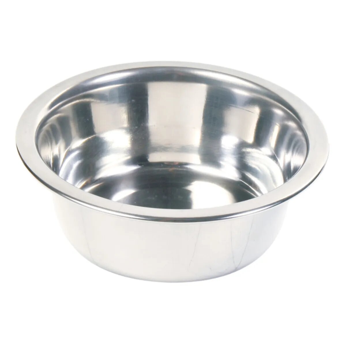 Trixie castron câini rotund inox argintiu XS-S(0.45l ⌀13cm)