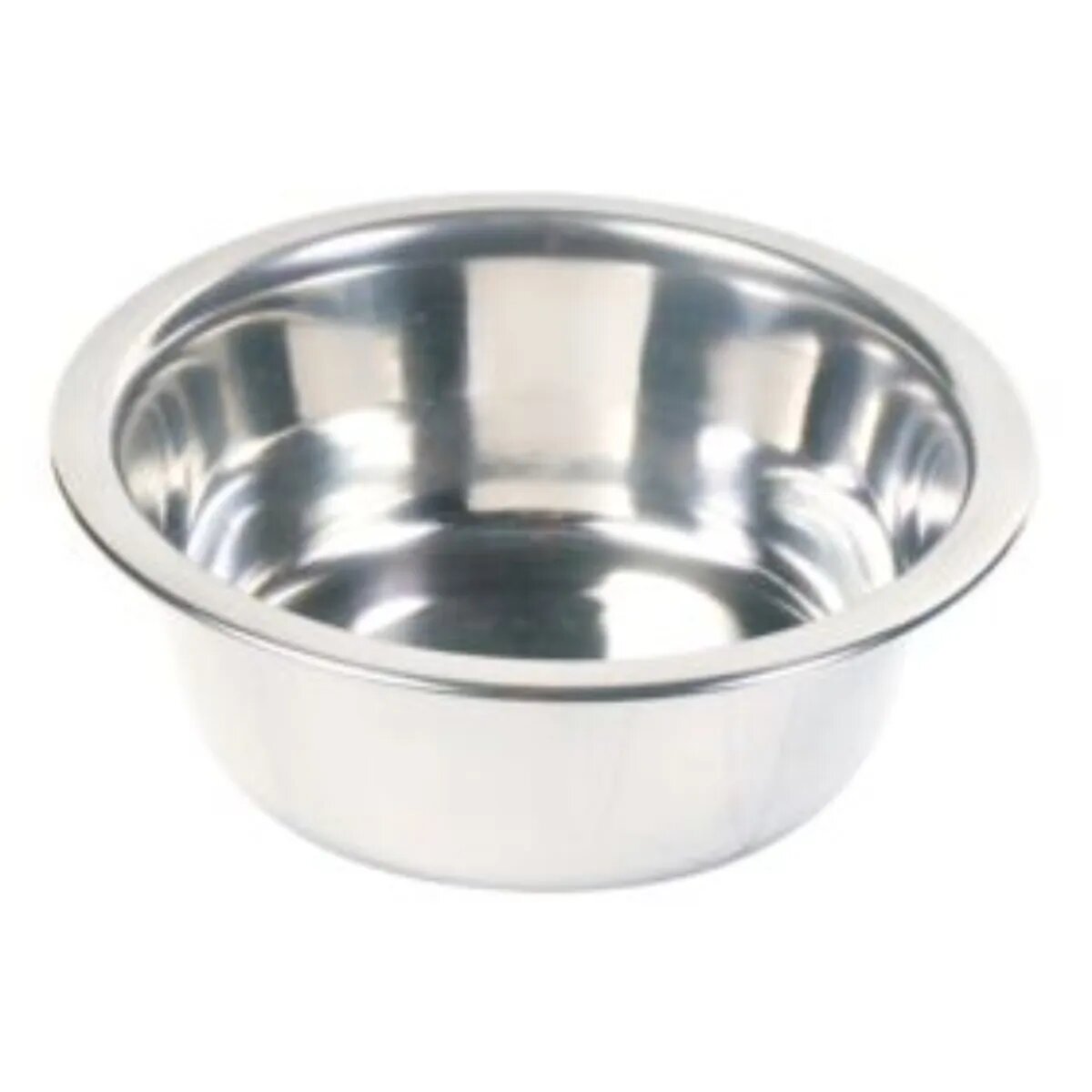 Trixie castron câini rotund inox argintiu XS-S(0.45l ⌀13cm)