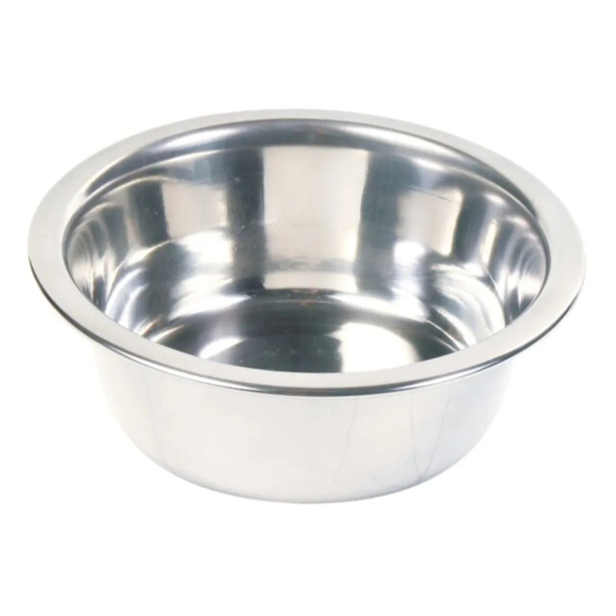 Trixie castron câini rotund inox argintiu XS-S(0.45l ⌀13cm)