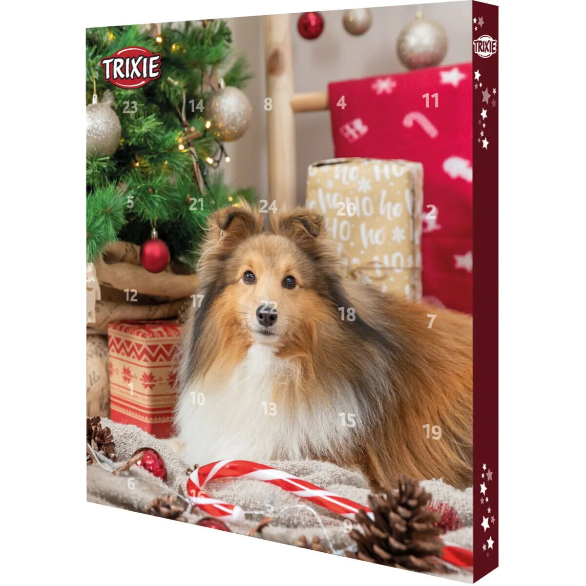 Trixie Christmas Advent Calendar XS-XL cutie recompense câini 390g