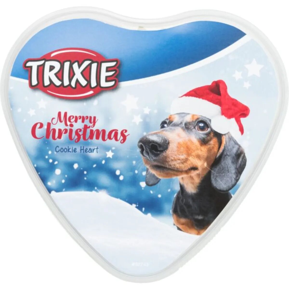 Trixie Christmas Cookie Heart Pui punguță recompense câini 300g