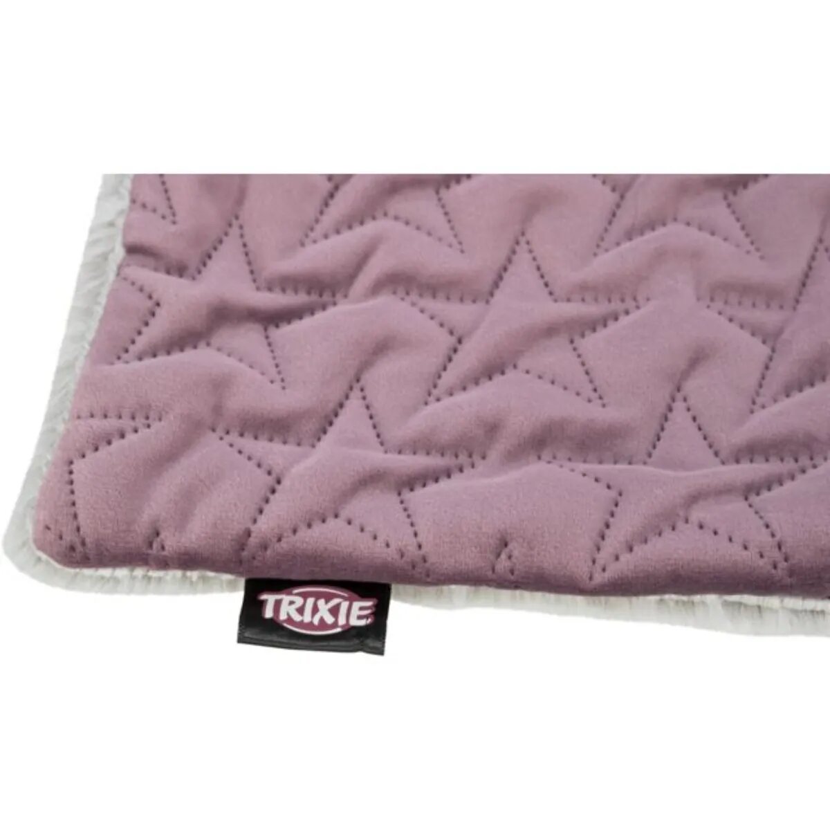 Trixie Christmas Estelle pătură dreptunghiulară câini S-XL poliester mov și gri