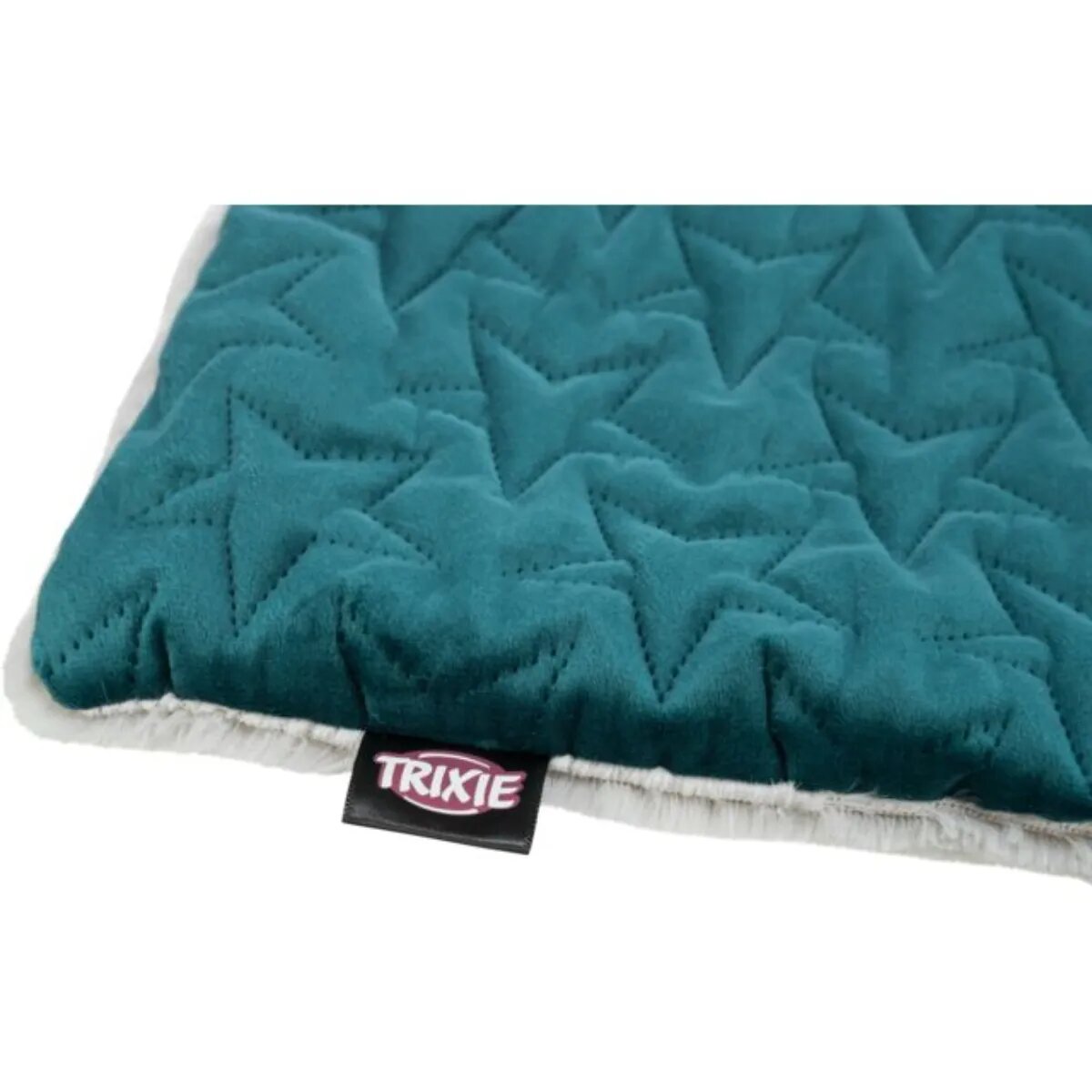 Trixie Christmas Estelle pătură dreptunghiulară câini S-XL poliester verde și gri