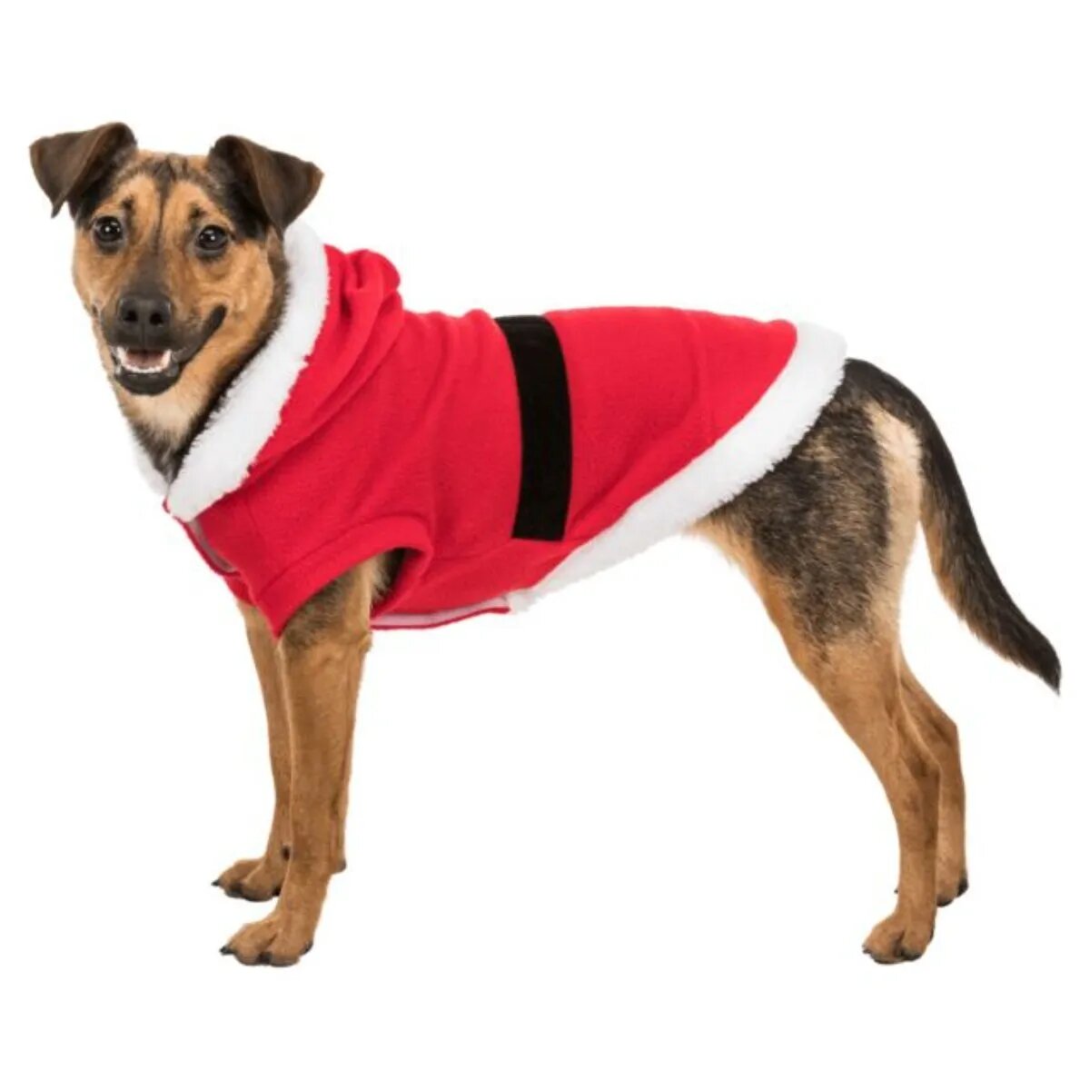 Trixie Christmas haină Moș Crăciun câini fleece roșu Christmas haină Moș Crăciun câini M fleece roșu L: 45 cm Circumf: 62 cm