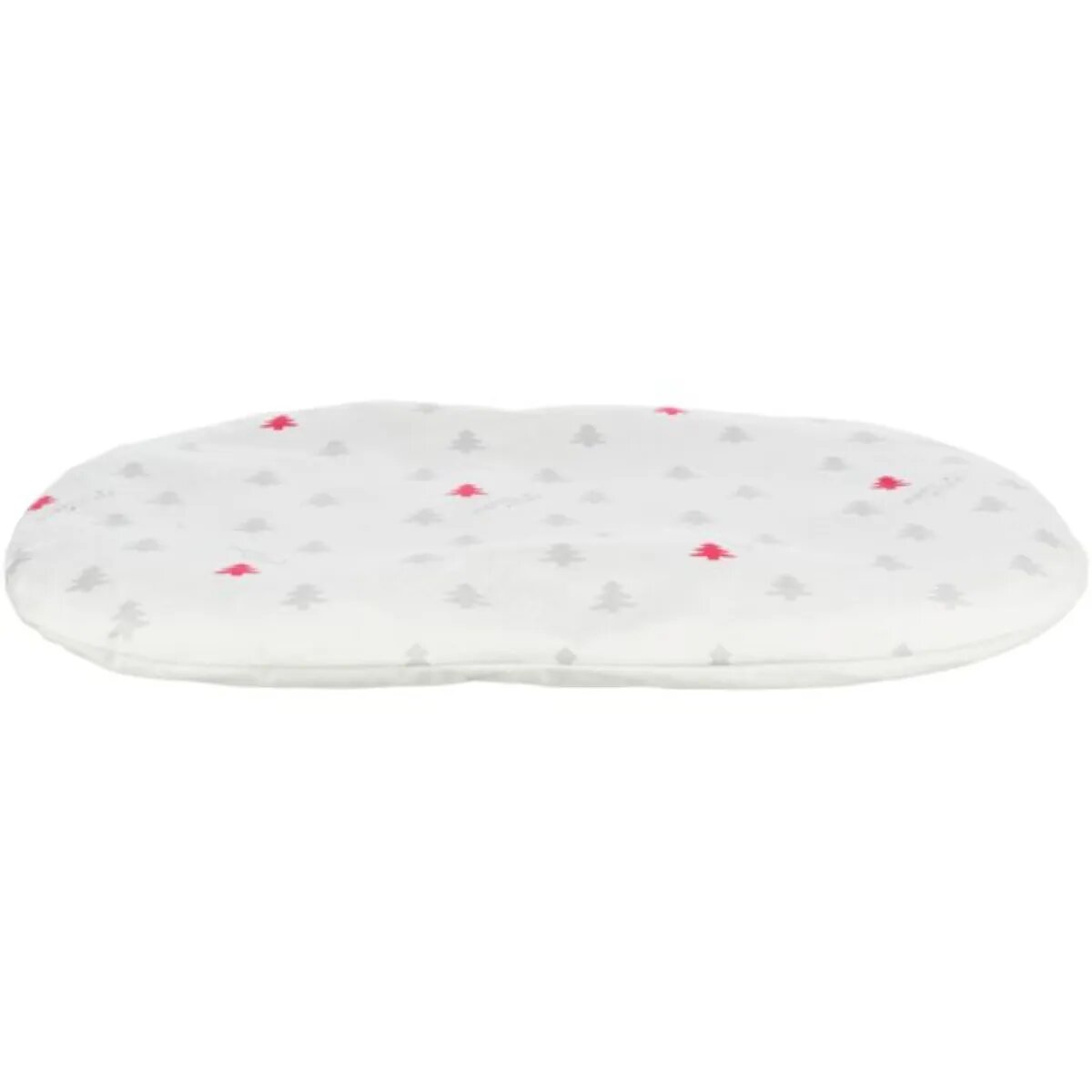 Trixie Christmas Nivia pernă oval câini XS-M poliester antiderapant alb 70 x 47 cm