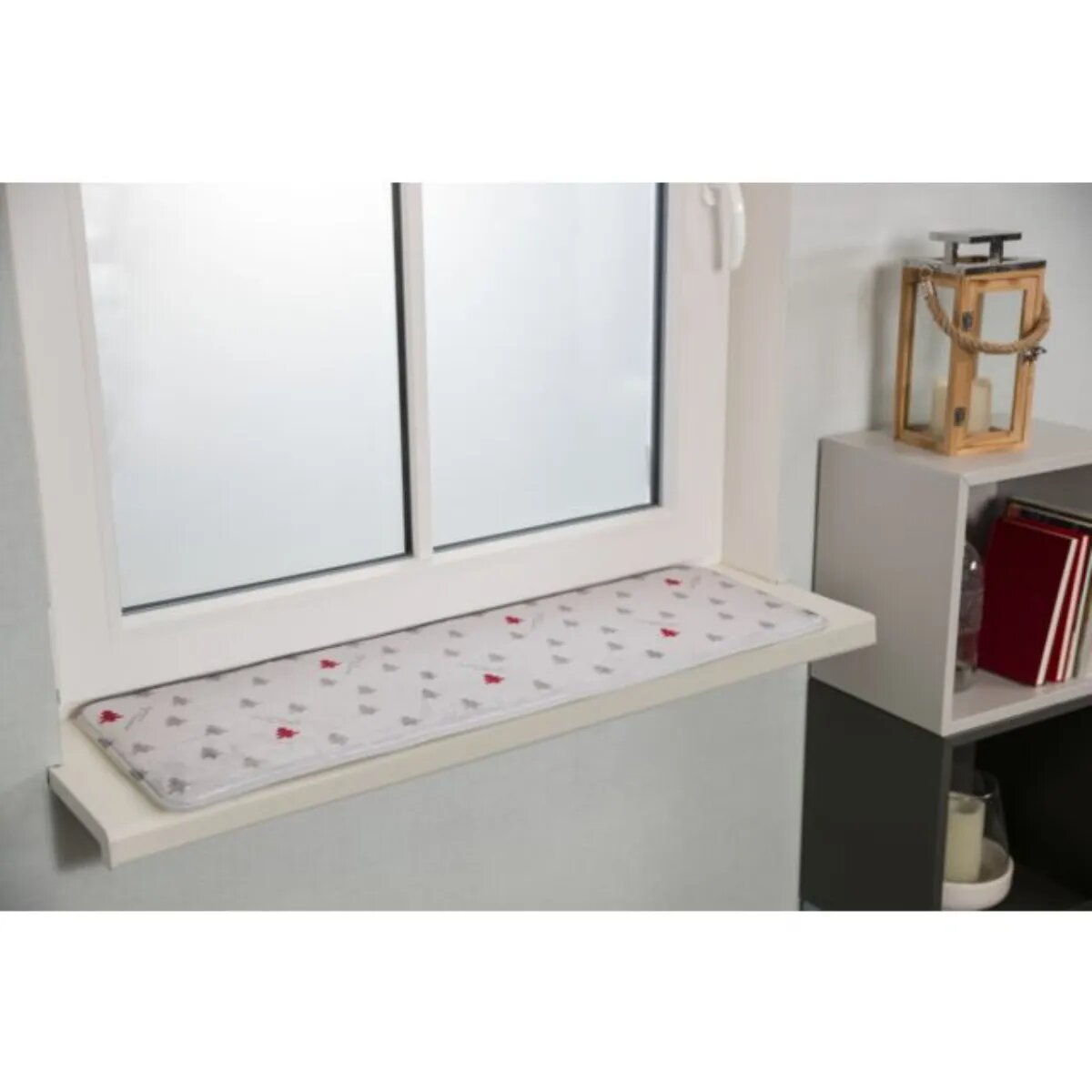 Trixie Christmas Nivia saltea dreptunghiulară câini XS-M poliester antiderapant alb 90 x 28 cm
