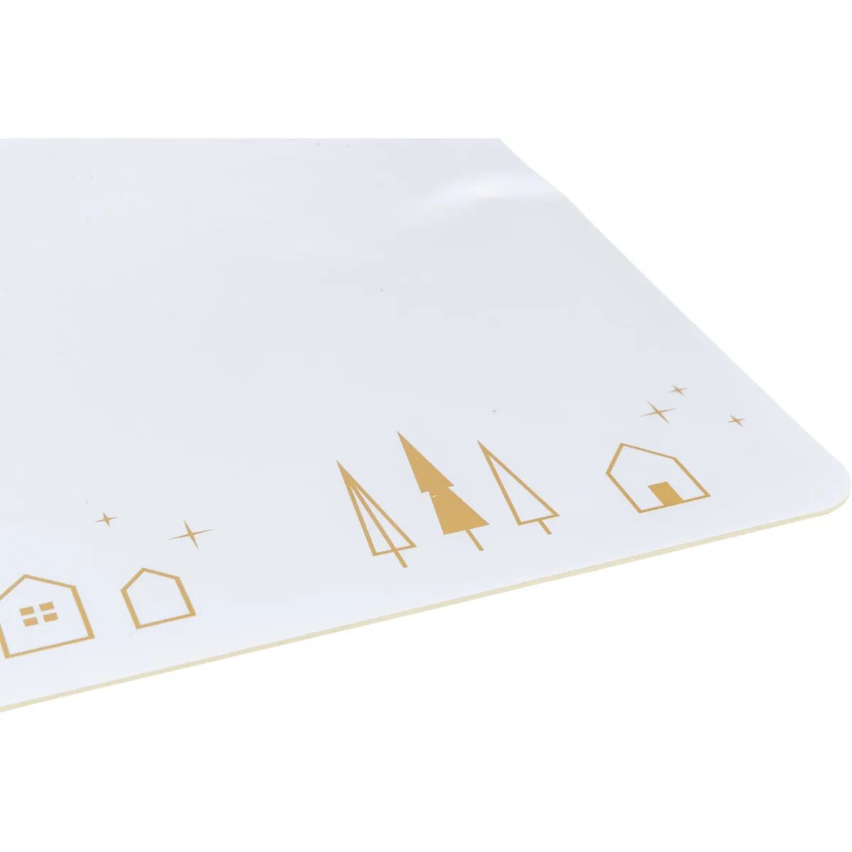 Trixie Christmas Place Mat covoraș câini dreptunghiular antiderapant plastic bej 44x28cm