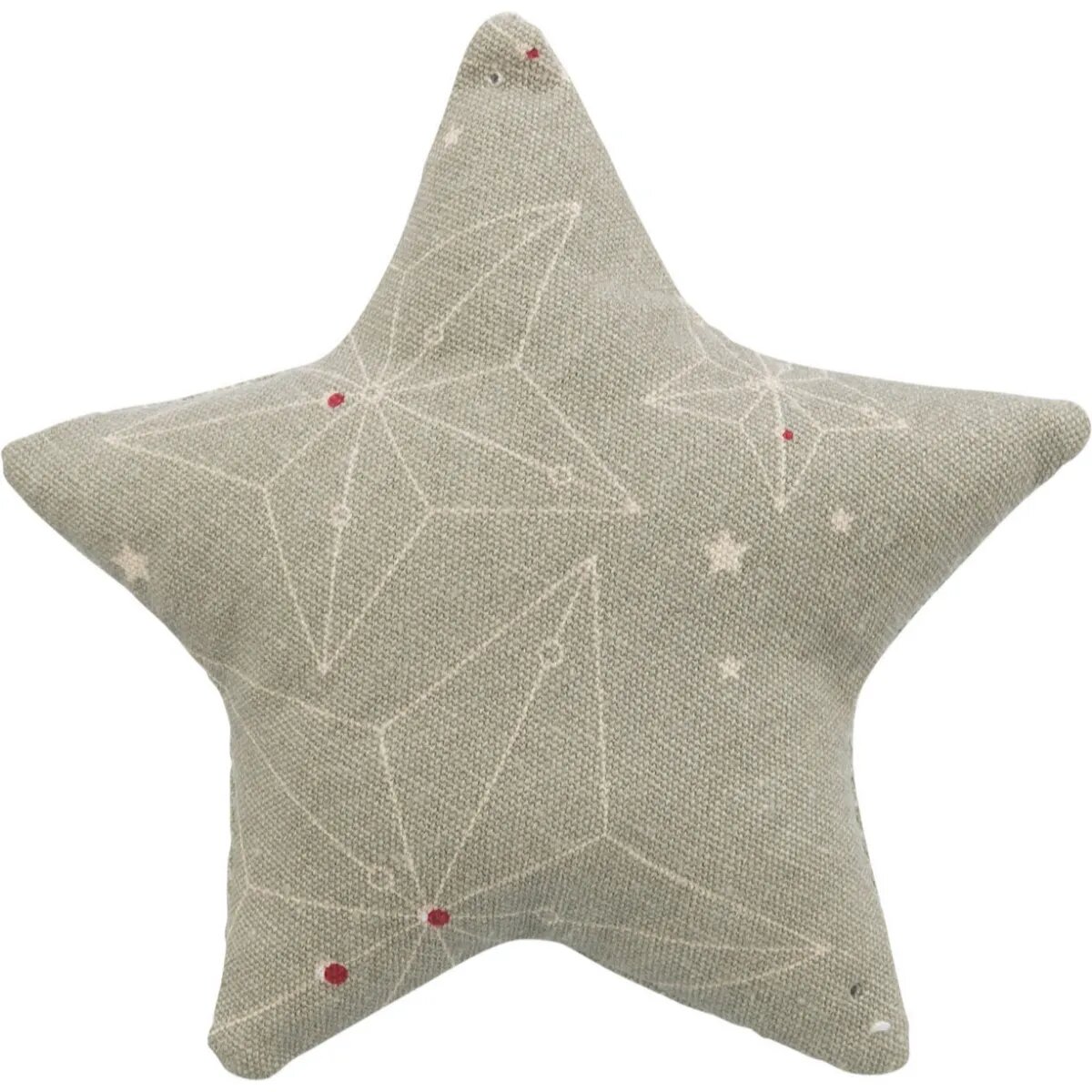 Trixie Christmas Stea jucărie de pluș pisici catnip textil bej 10cm