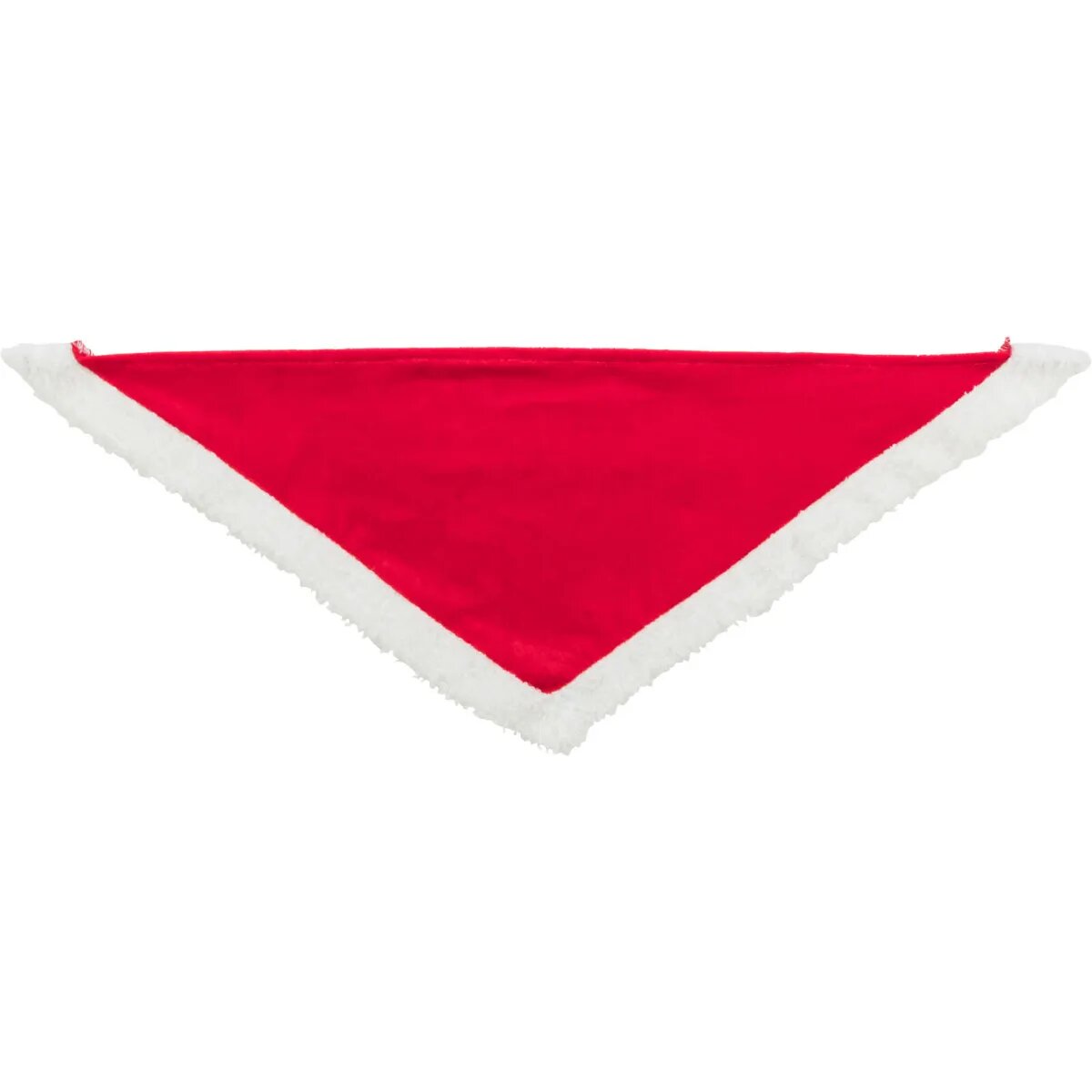 Trixie Christmas Velvet look eşarfă câini pluș roșu S(55cm)