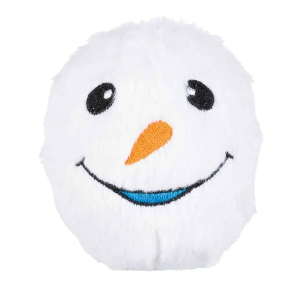 Trixie Christmas Xmas bulgăre de zăpadă diverse modele jucărie de pluș câini XS-XL pluș cu sunet activități fizice alb ⌀10 cm