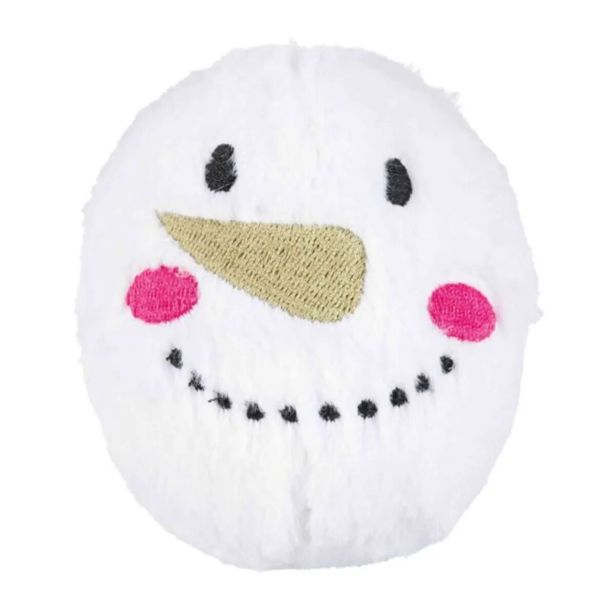 Trixie Christmas Xmas bulgăre de zăpadă diverse modele jucărie de pluș câini XS-XL pluș cu sunet activități fizice alb ⌀10 cm