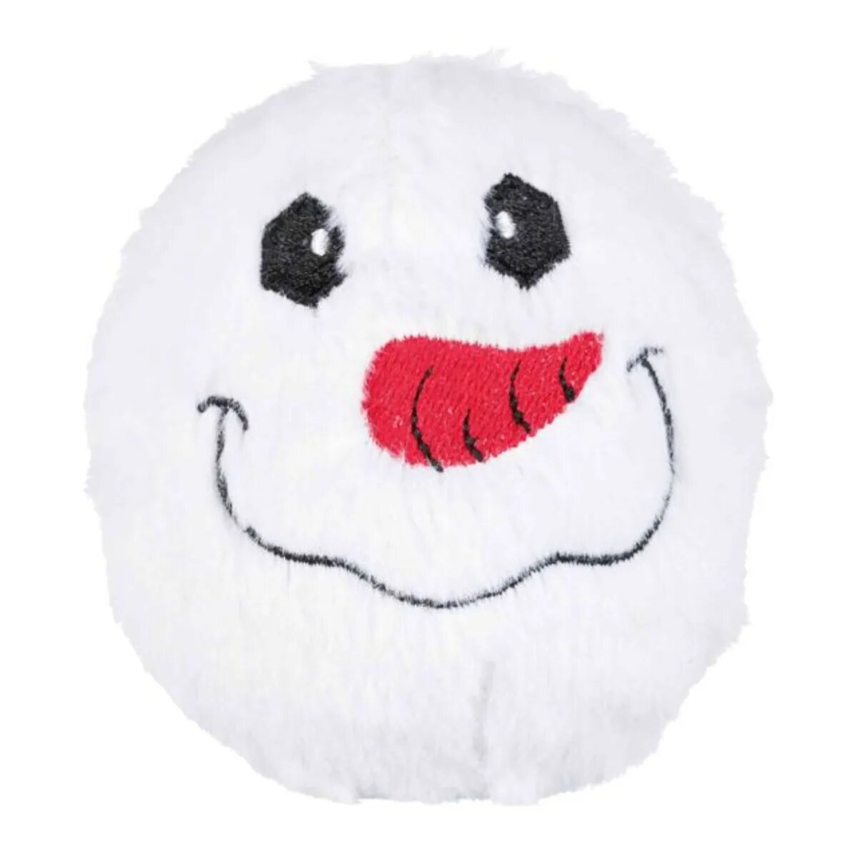 Trixie Christmas Xmas bulgăre de zăpadă diverse modele jucărie de pluș câini XS-XL pluș cu sunet activități fizice alb ⌀10 cm