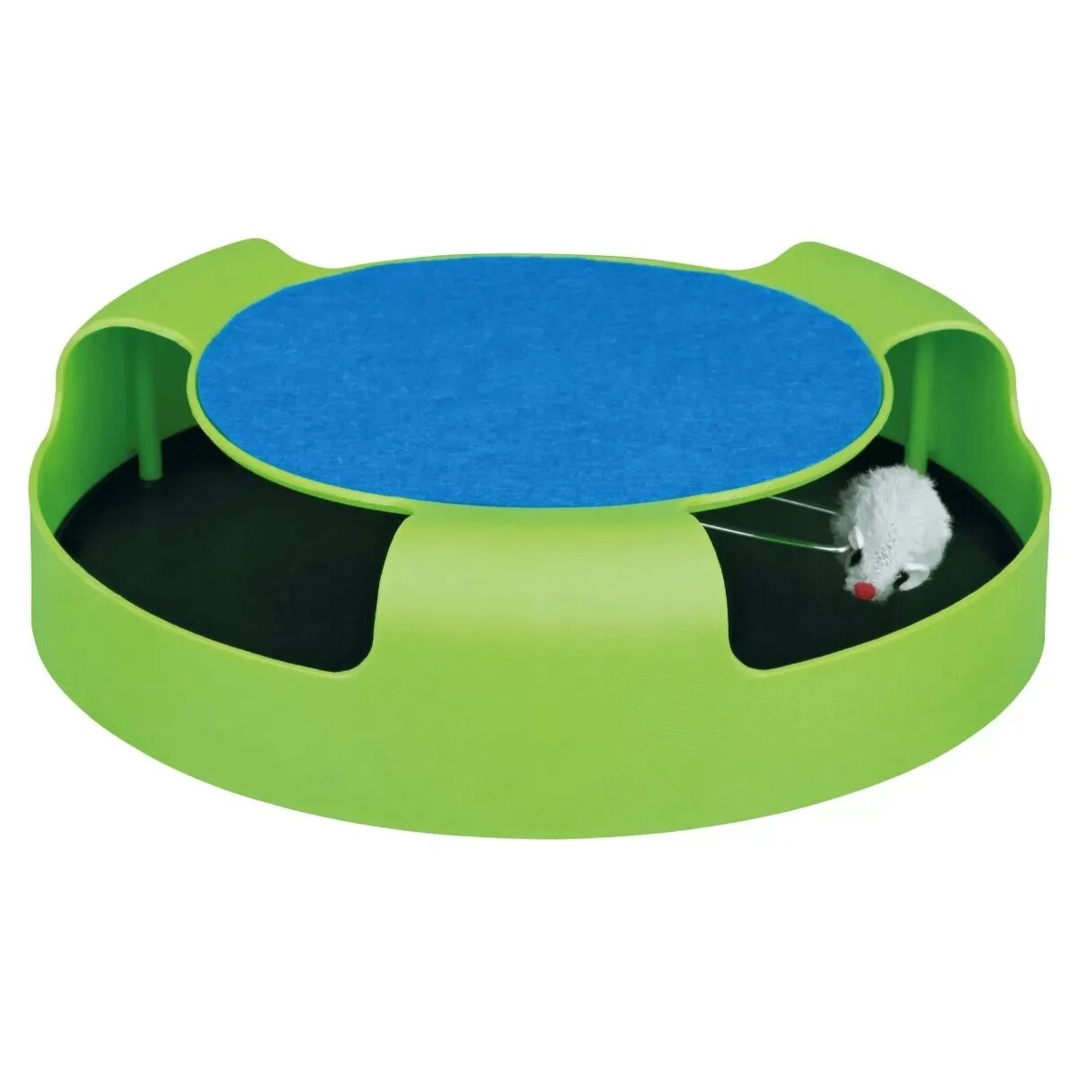 Trixie circuit cu șoarece jucărie pisici plastic multicolor 25 x 6cm