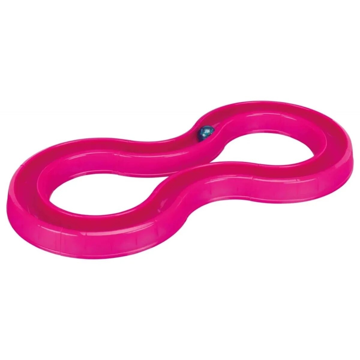 Trixie Circuit cu soarece jucărie pisici plastic roz 65 x 31cm