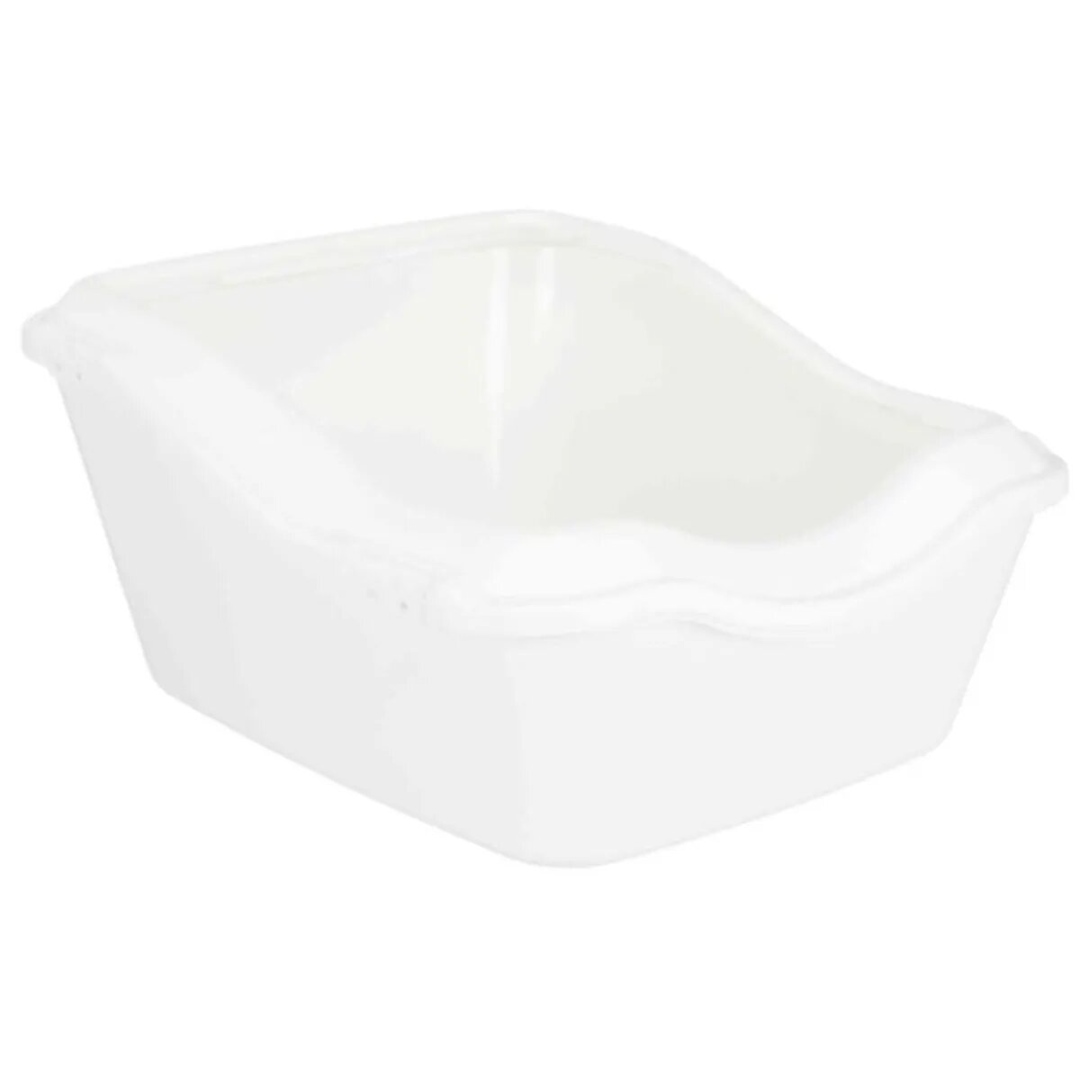Trixie Cleany litieră pisici cu ramă alb 45x29x54 cm