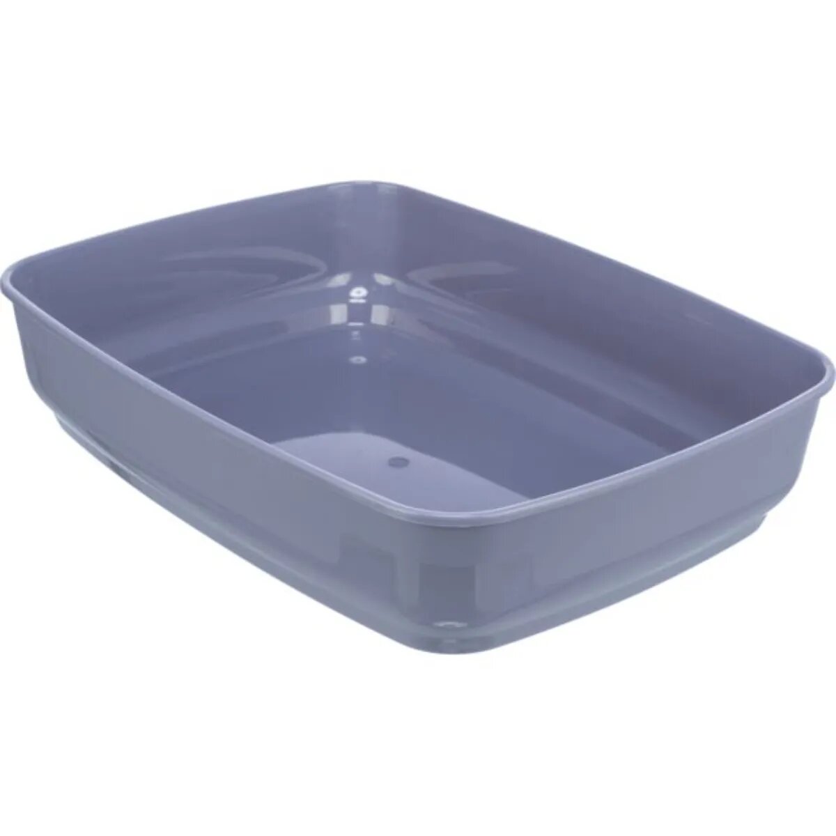 Trixie Delio litieră pisici cu ramă alb gri 38x20x50 cm