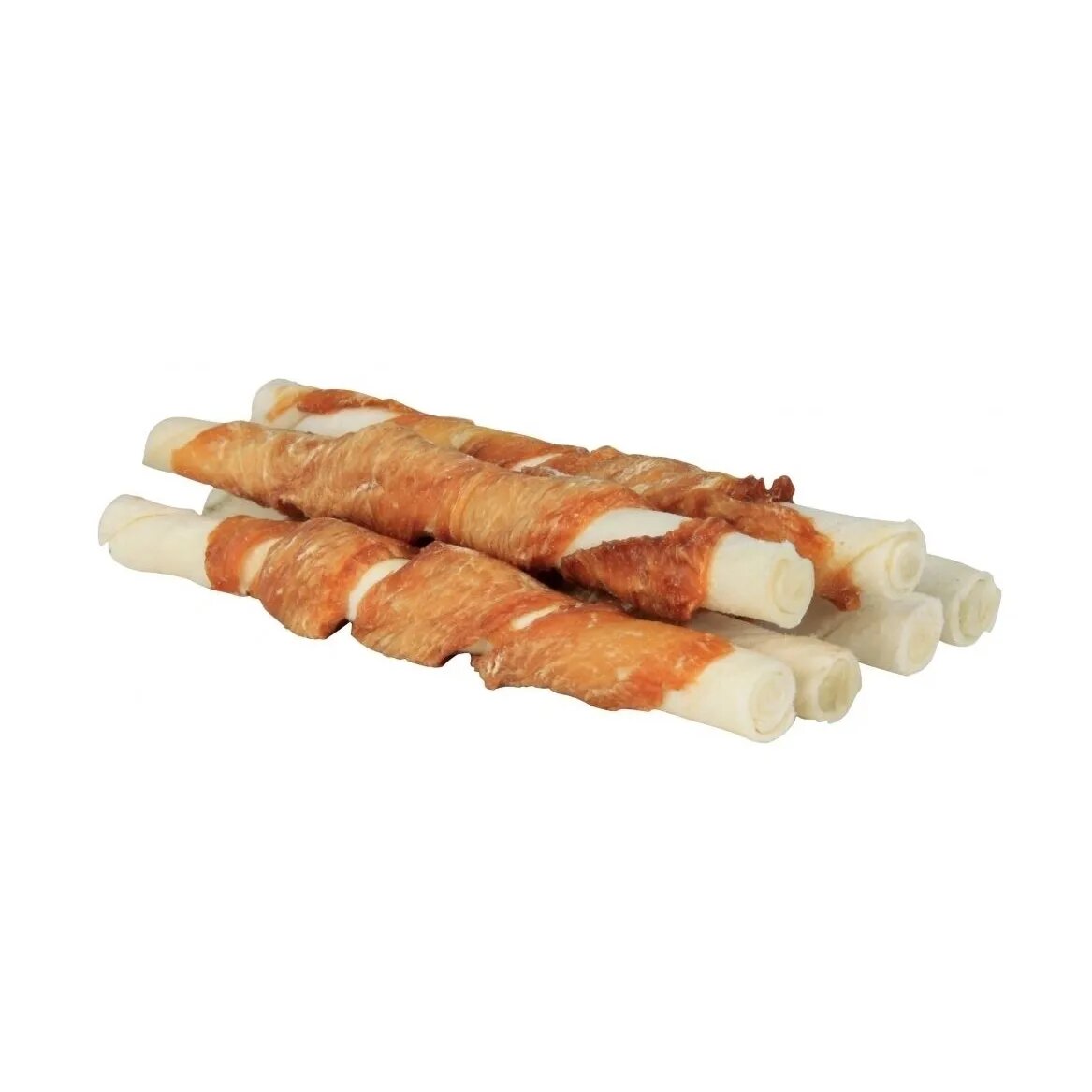 Trixie DentaFun Batoane Rasucite cu Piept de Pui 6 buc 12 cm 70 g