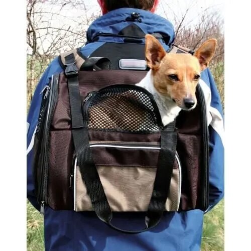 Trixie Geanta Transport Shiva 41x30x21 cm 8 kg Maro