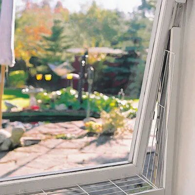 Trixie Grilaj Vertical Protecție Geam Rabatabil pentru Pisici 62 x 16/8 cm