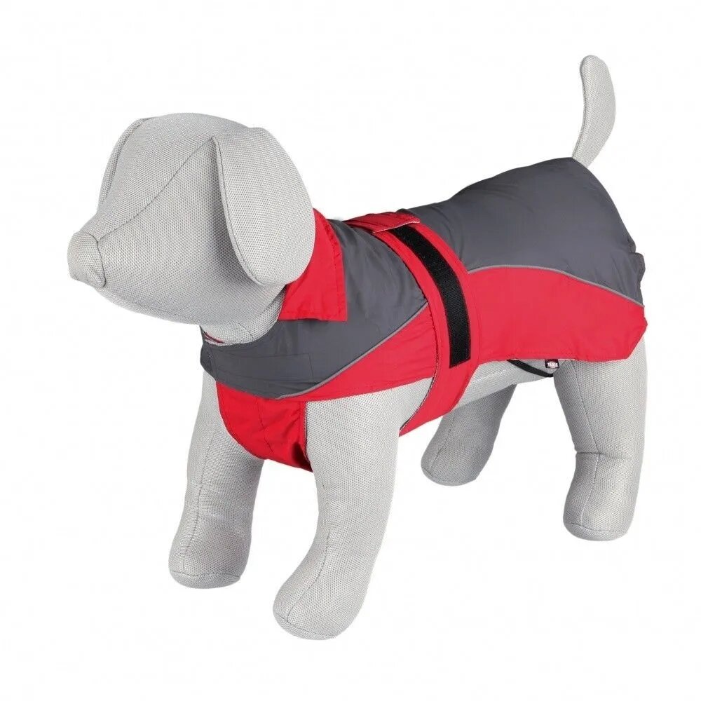 Trixie Hainuta de Ploaie Lorient Rosu / Gri 50 cm