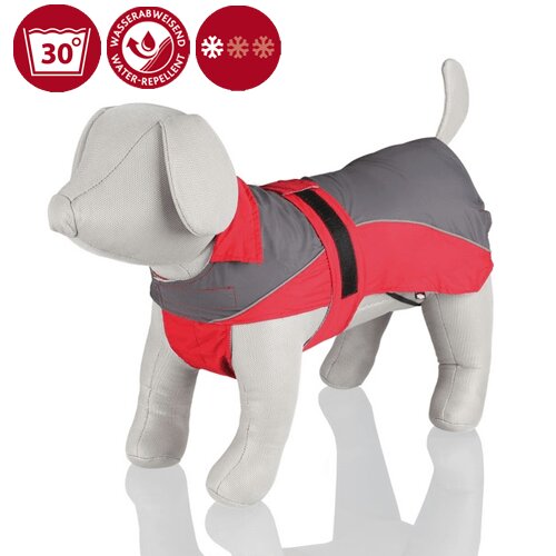 Trixie Hainuta de Ploaie Lorient Rosu / Gri Hainuta de Ploaie Lorient Rosu / Gri S 35 cm