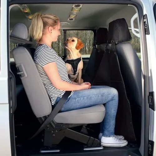 Trixie Husa de Protectie Auto Husa de Protectie Auto 145 x 160 cm Neagra