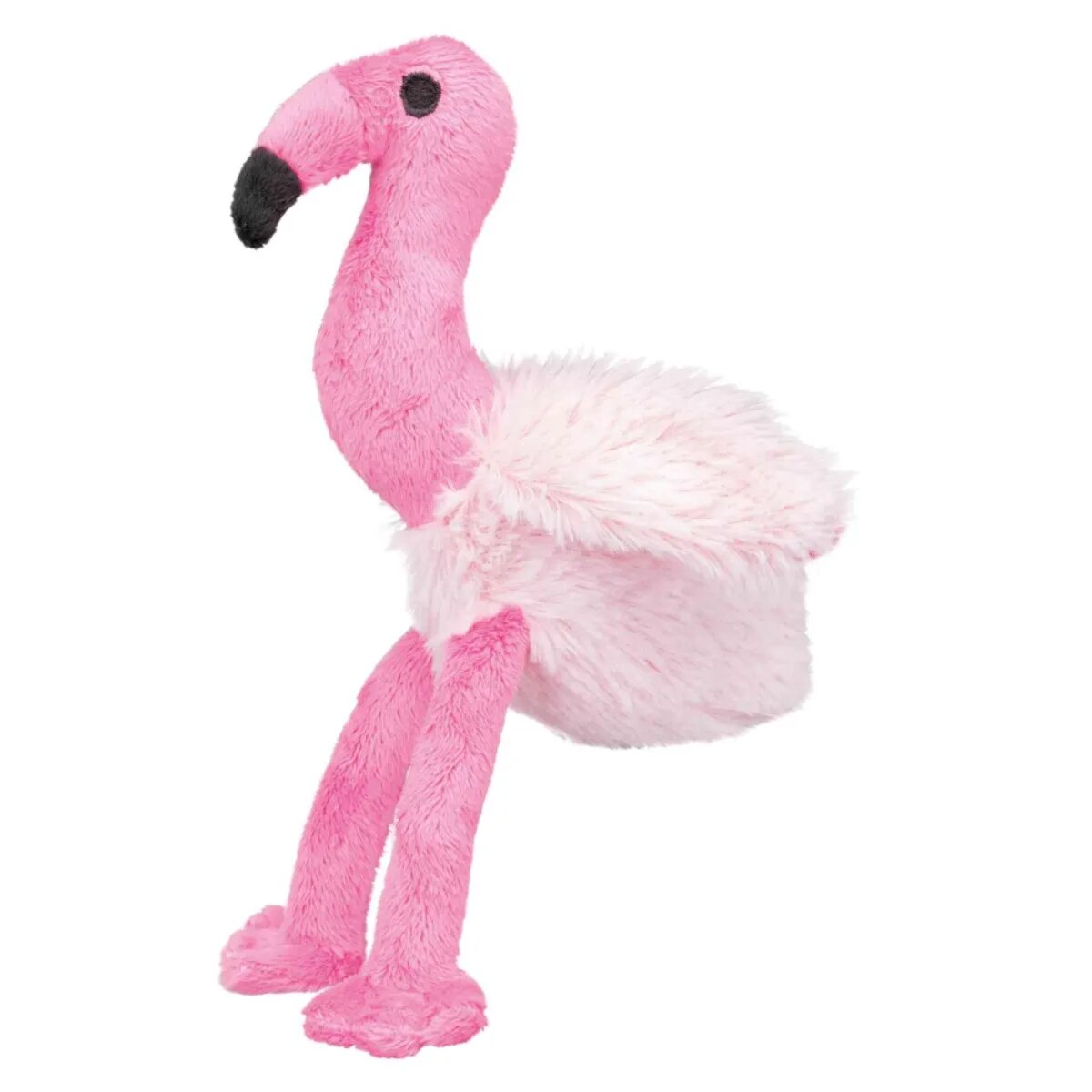 Trixie jucărie flamingo câini cu sunet pluș 35cm multicolor
