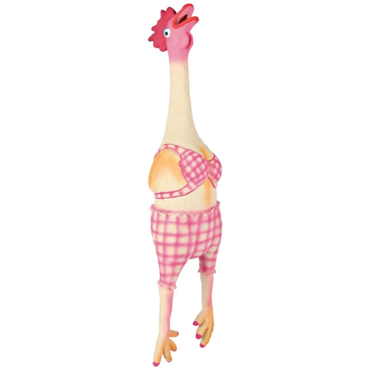 Trixie jucărie găină câini cu sunet original latex 48cm multicolor