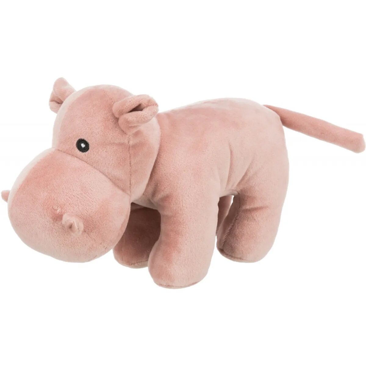 Trixie jucărie hipopotam câini cu sunet pluș 25cm multicolor
