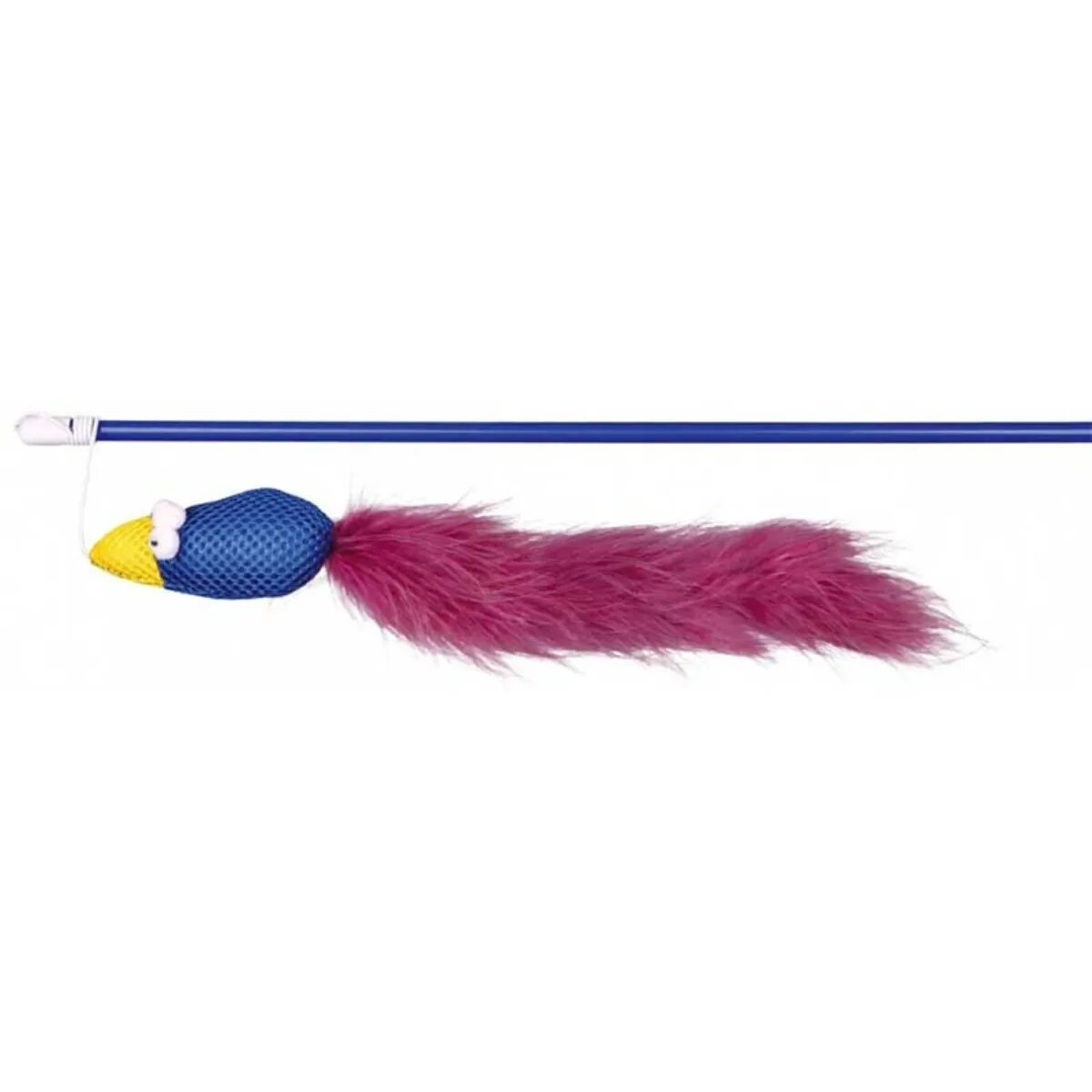 Trixie jucărie undiță cu pasăre pisici catnip multicolor 50cm
