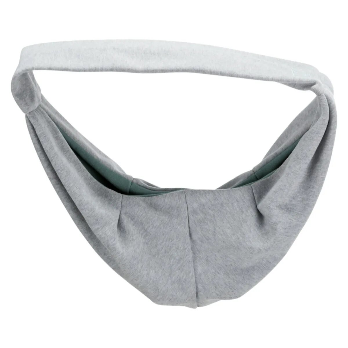 Trixie Junior geantă transport câini XS(max. 5kg) textil deschidere superioară gri și verde 22 x 20 x 60 cm