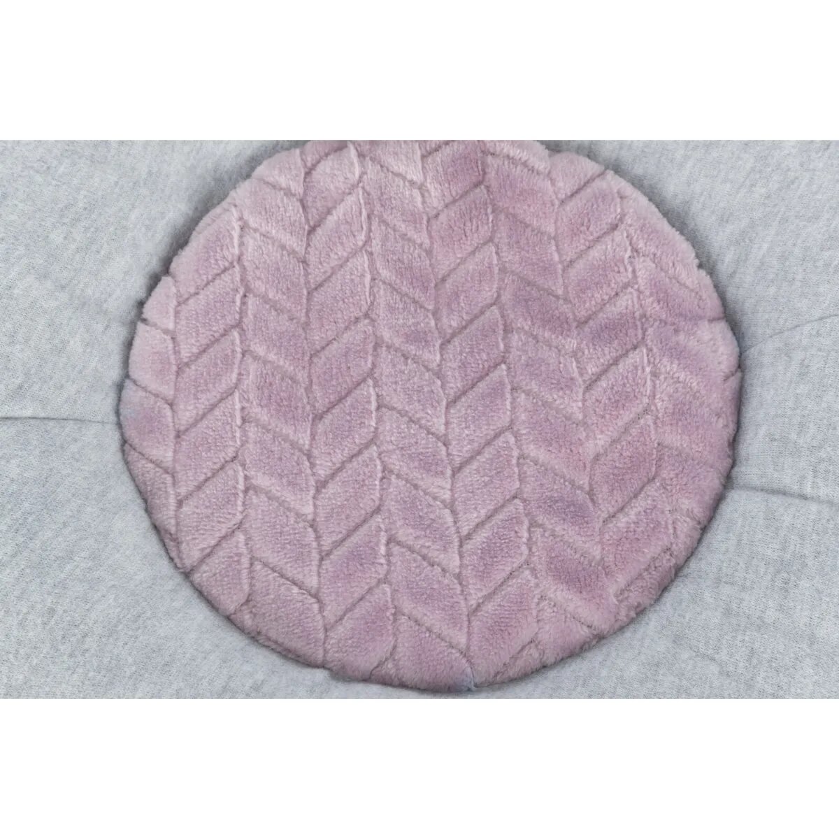 Trixie Junior saltea rotundă câini și pisici junior XS poliester antiderapant ⌀ 40 cm Junior saltea rotundă câini și pisici junior XS poliester antiderapant gri și roz ⌀ 40 cm