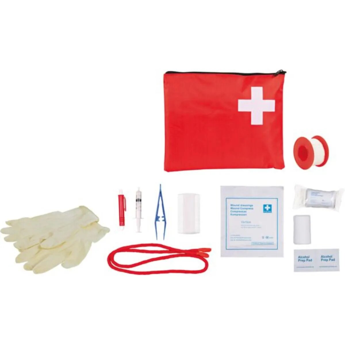 Trixie Kit Primul Ajutor 11 accesorii Trusa de Prim Ajutor câini și pisici