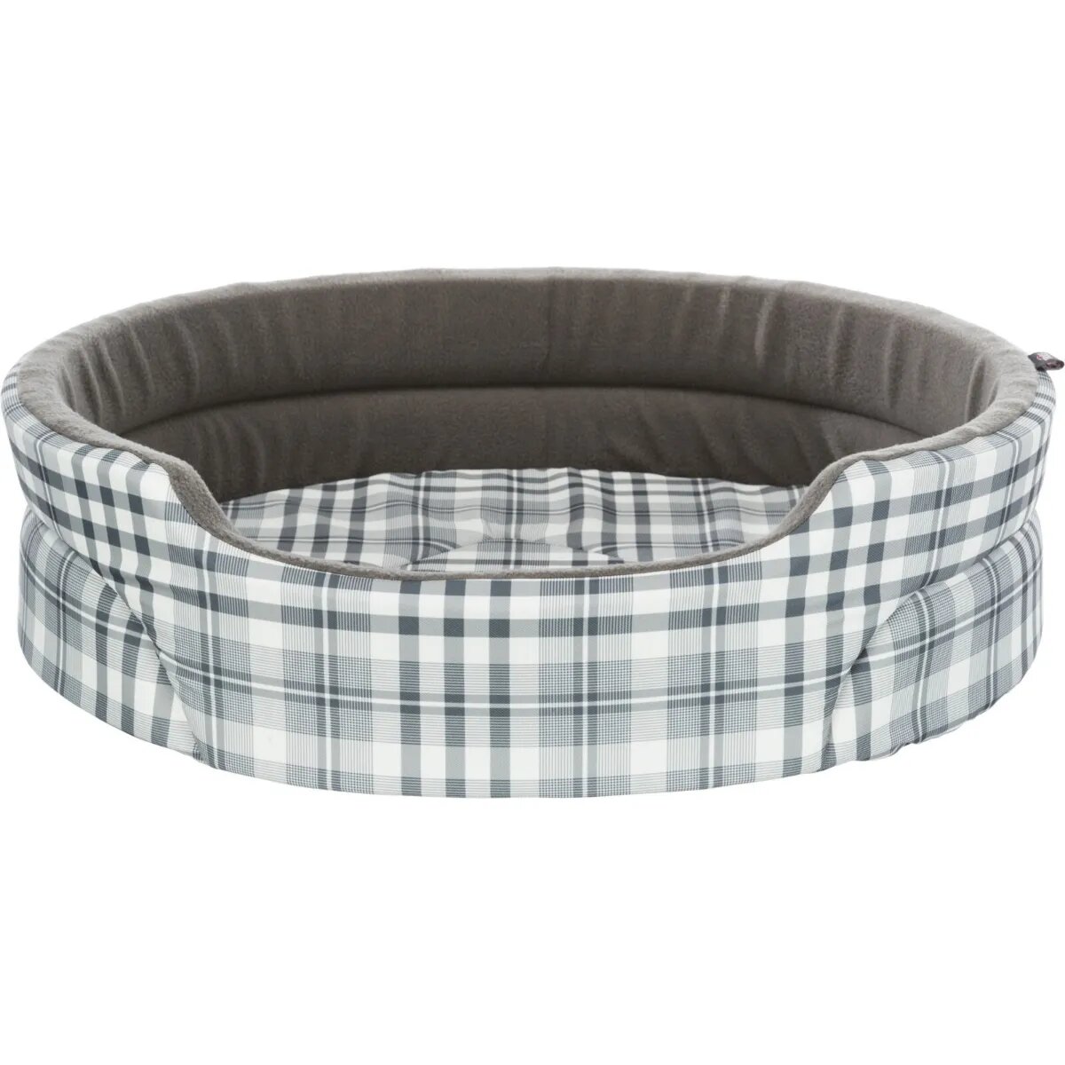 Trixie Lucky coș oval câini și pisici poliester imprimeu geometric pernă reversibilă gri Lucky coș oval câini și pisici XS poliester imprimeu geometric pernă reversibilă gri 45 x 35 cm